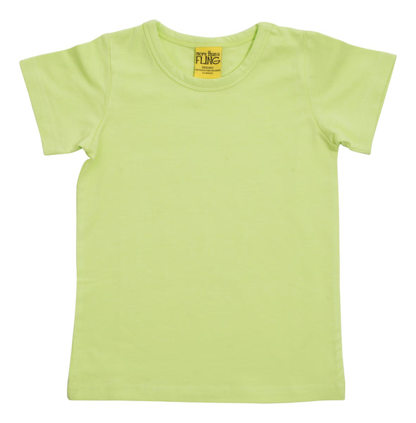 Solid | Short Sleeve Top | Sharp Green