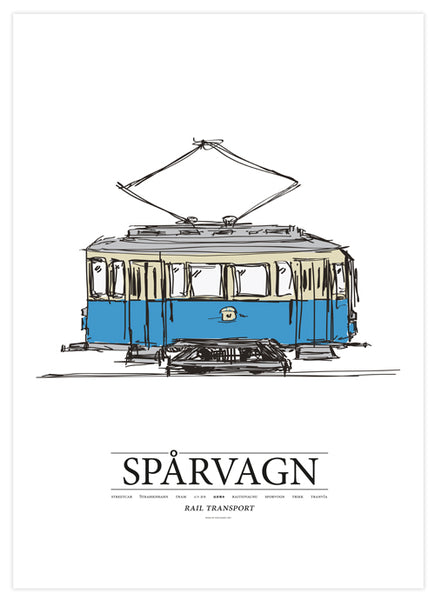 Poster | Spårvagn / Tram