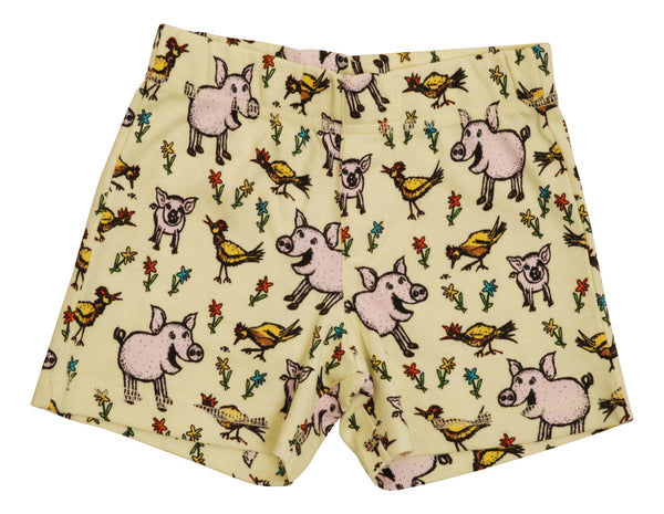 Short Pants | Pigs and Chicks – Luminary Green