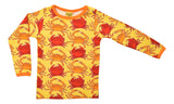 Long Sleeve Top | Crab - Yellow