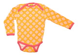 Long Sleeve Body | Clover - Yellow/ Pink