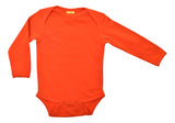 Solid | Long Sleeve Body | Orange Red