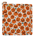 All Over Printed Cotton/ Linen Pot Holder | Pumpkin