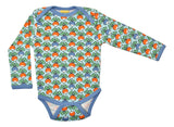 Long Sleeve Body | Multi Radish  – Blue