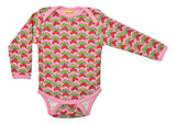 Long Sleeve Body | Radish – Lilac Chiffon. Lilac Chiffon Taping