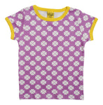 Short Sleeve Top | Clover - Violet Tulle Purple