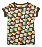 Short Sleeve Top | Hearts