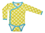 Kimono Body | Clover – Sulphur Spring Green. River Blue Taping