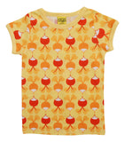 Short Sleeve Top Single Jersey | Big Radish- Snapdragon Yellow