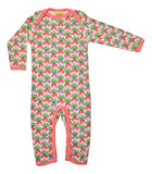 Lap Neck Suit | Multi Radish – Pink. Camelia Rose Pink Taping