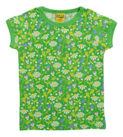 Short Sleeve Top Single Jersey | Summer Days - Green