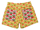 Short Pants | Contrast Back Pockets. Radish Sunshine Yellow