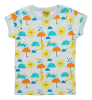 Short Sleeve Top | Sun and Rain