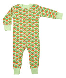 Zip Suit | Radish – Patina Green. Patina Green Ribb
