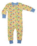 Zip Suit | Jellyfish. Marina Blue Ribb