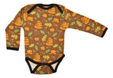 Long Sleeve Body | Pumpkin Family - Brown