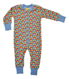 Zip Suit | Radish - Marina Blue