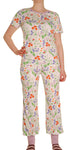 Short Sleeve Top | Midsummer Flower – Cradle Pink. Orchid Bouquet Taping