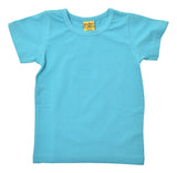 Solid | More Than a Fling - Short Sleeve Top | River Blue