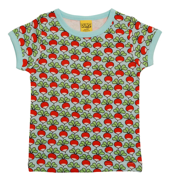Short Sleeve Top | Radish - Clearwater Blue
