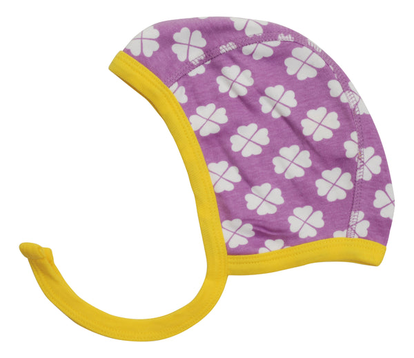 Babycap | Clover - Violet Tulle, Taping in Vibrant Yellow