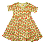 Short Sleeve Skater Dress | Radish - Citron