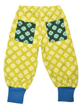 Baggy Pants | Contrast Back Pockets. Clover Sulphur Spring. Directoire Blur Ribb