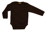 Solid | Long Sleeve Body | More Than a Fling - Chocolate Brown