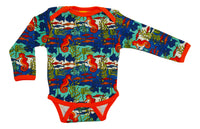 Long Sleeve Body | Seahorses ,Golden Poppy Taping