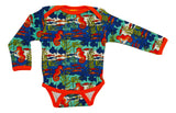 Long Sleeve Body | Seahorses ,Golden Poppy Taping