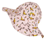 Sun Hat | Pigs and Chicks – Heavenly Pink