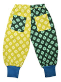 Baggy Pants | Mixed Print. Clover Sulphur Spring/ Clover Bistro. Directoire Blue Ribb