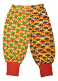 Baggy Pants | Mixed Print. Multi Radish Mineral Yellow/ Radish Dandelion Yellow, Poppy Red Ribb
