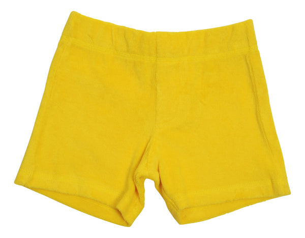 Terry Short Pants | Vibrant Yellow