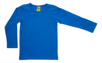 Solid | Long Sleeve Top | Aster Blue