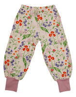 Baggy Pants | Midsummer Flower – Cradle Pink. Orchid Bouquet Ribb