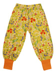Baggy Pants | Midsummer Flower – Snapdragon Yellow. Blazing Orange Ribb
