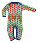 Lap Neck Suit | radish - Petit Four Blue