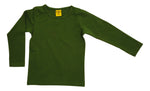 Solid | Long Sleeve Top | More Than a Fling - Treetop Dark Green