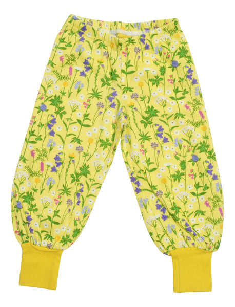 Baggy Pants | Wild Flowers - Yellow