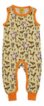 Dungaree | Pigs and Chicks – Luminary Green. Blazing Orange Taping