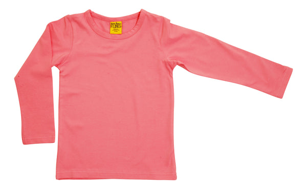 Solid | Long Sleeve Top | More Than a Fling - Sachet Pink