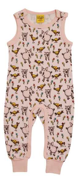 Dungaree | Pigs and Chicks – Heavenly Pink. Blushing Bride Taping