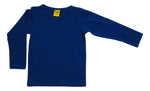 Solid | Long Sleeve Top | More Than a Fling - Snorkel Blue