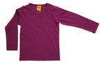 Solid | Long Sleeve Top | More Than a Fling - Dewberry Purple
