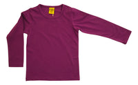 Solid | Long Sleeve Top | More Than a Fling - Dewberry Purple
