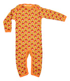 Lap Neck Suit | Radish - Orange