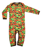 Lap Neck Suit | Pumpkin Family- Brown