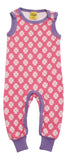 Dungaree | Clover- Pink/ Light Pink, Bougainvillea Purple Ribb &  Taping