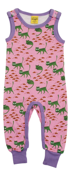 Dungaree | Cats - Pink